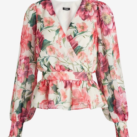 NWT Perfect Floral Boho Chic Blouse - Picture 4 of 9